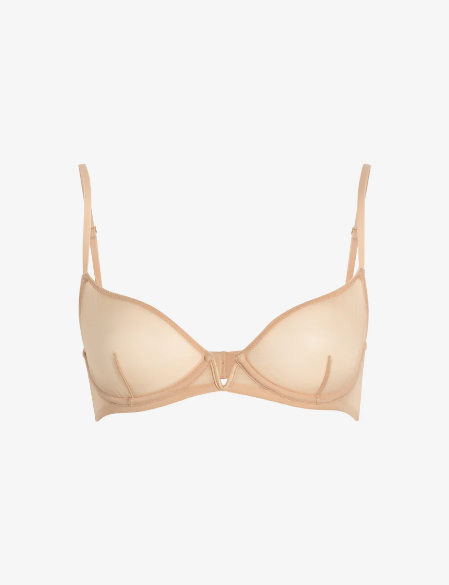 Invisible Lift Plunge Underwire Demi Cup Bra - Image 5