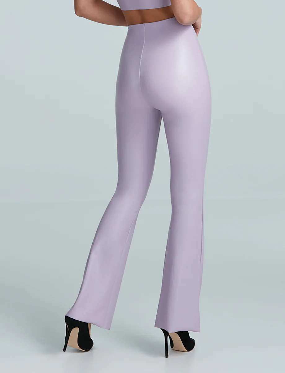 Faux Leather Flared Legging - Image 11