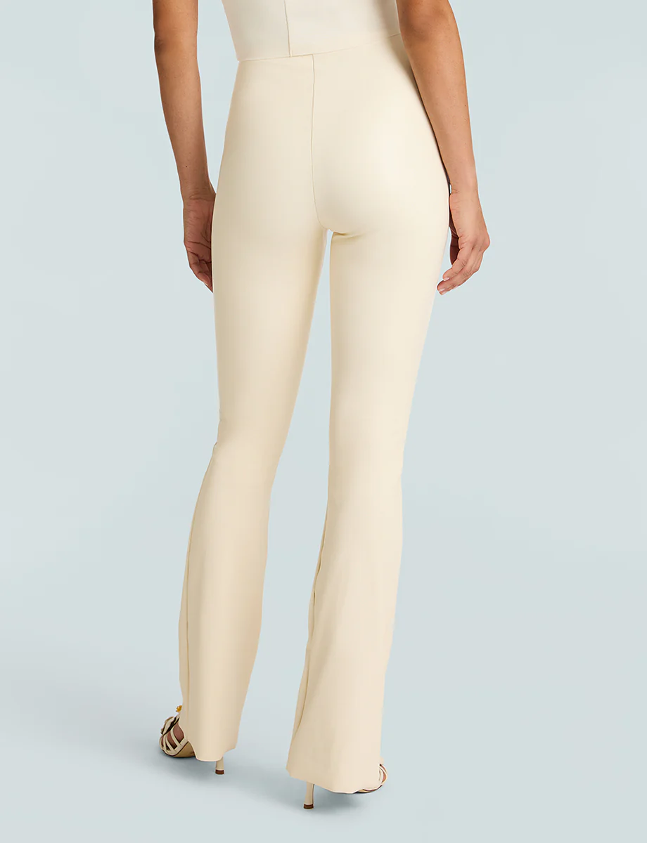 Faux Leather Flared Legging - Image 20