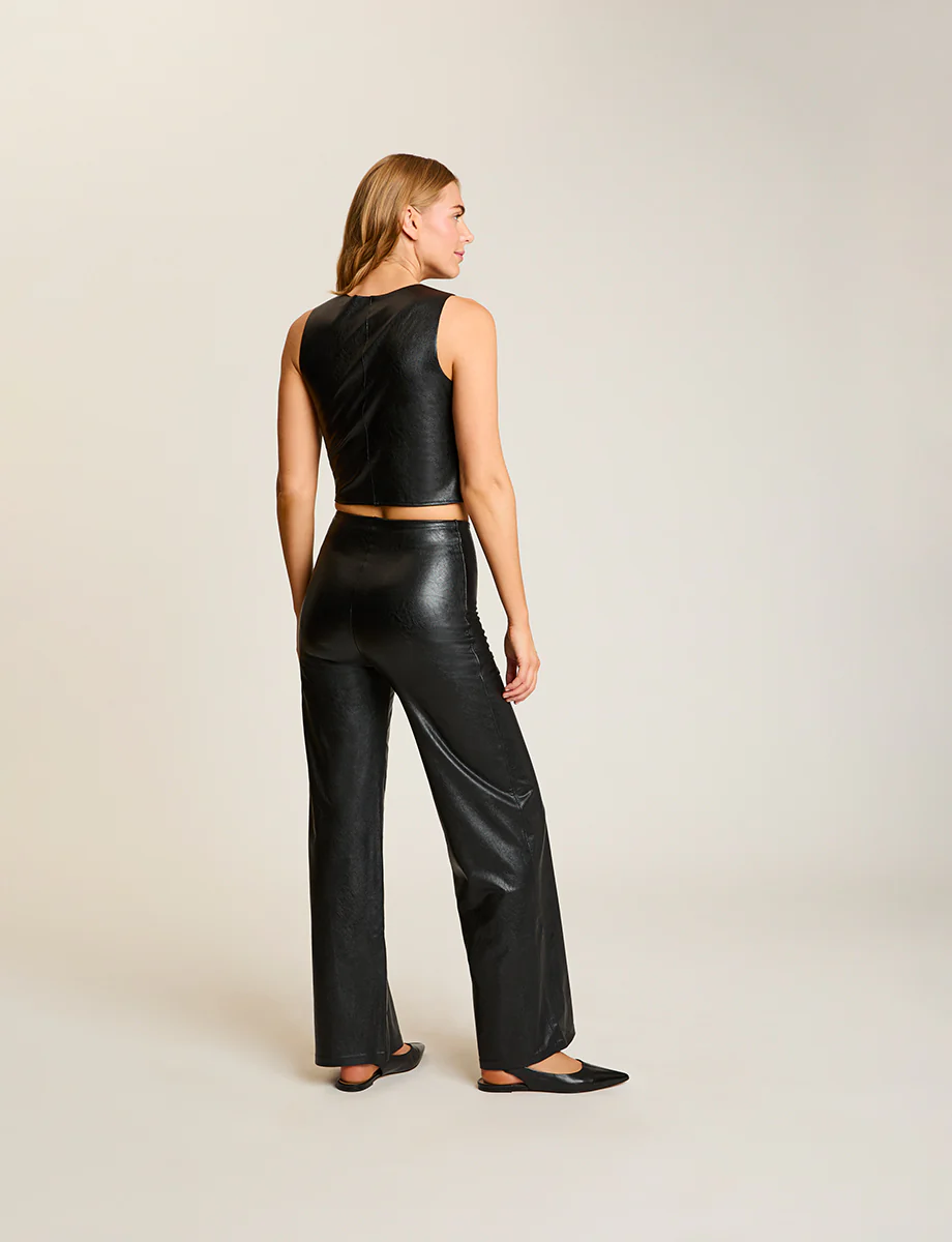 Faux Leather Shell - Image 4