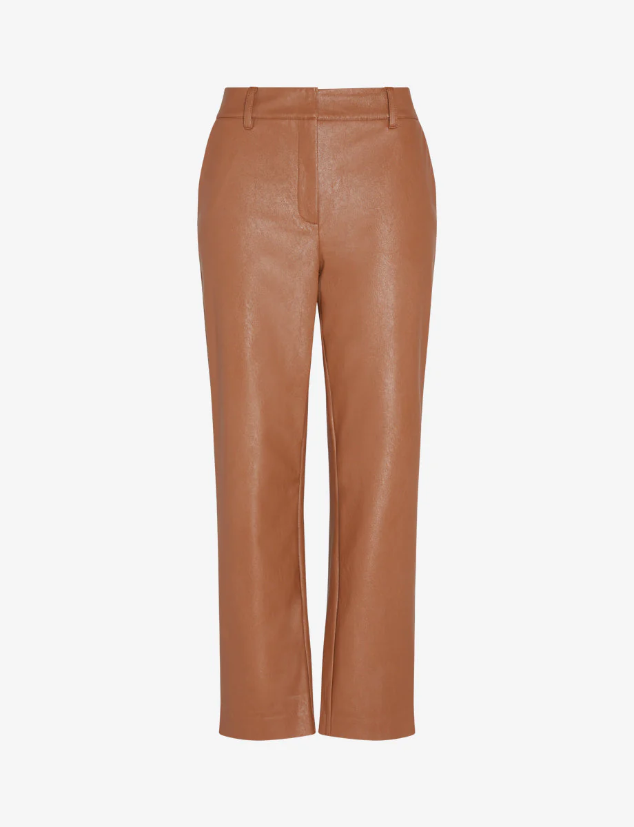 Faux Leather 7/8 Trouser - Image 15