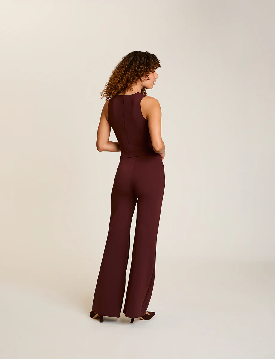 Neoprene Wide Leg Pant - Image 8